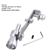 자동차마후라 튜닝 머플러 배기관 듀얼 가성비, 실버-m