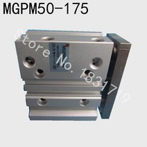 Smc 타입 MGPM50-175Z 로드가있는 얇은 실린더 mgpm 50-175z 3 축 바 mgpm50 x 175z 공압 부품 mgpm50x175z