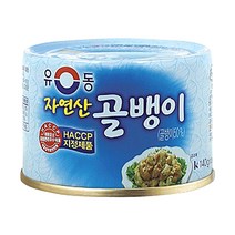 유동 자연산 골뱅이, 20개, 140g