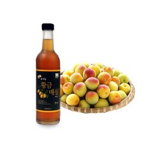 유기농 황매실로 만든 매실엑기스 380ml 매실원액 매실청 매실효소 매실진액