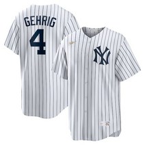 [해외] 나이키 저지 유니폼 MLB 루 게릭 뉴욕 양키스 홈 쿠퍼스타운 컬렉션 플레이어 저지 화이트 791986
