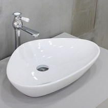 YJ-9061 도기볼세면기/탑볼세면대/세면볼, 1개