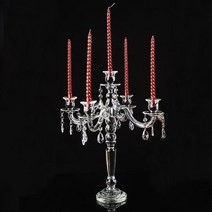 크리스탈 웨딩 촛대 워머 홀더 장식 소품 촛대 탁상용 홈 촬영 캔들, 5. E