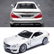 1-24 스케일 Mercedes-Benz SL65 AMG Hardtop 벤츠 다이캐스트 모형 아빠차