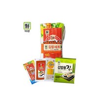 대림선 사조 대림선 사조 김밥 세트 510g 김밥재료, 1개