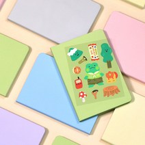 모눈노트 일기장 가계부 스케쥴, 바닐라푸딩
