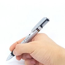 YDW1E2A42 웰빙 5묶음 롤러 롤 건강 마사지 아이디어 수지 지압 펜 볼펜 국산 펜 펜리필, YD 은색