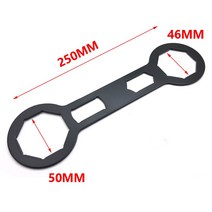 오토바이 헬멧KTM HUSQVARNA FC 250 스즈키 RMZ 혼다 R/X 오토바이 포크 캡 렌치 46MM 더트 수리 공구, 한개옵션0