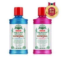 [KT알파쇼핑]유시몰 무알콜 가글 제로 500ML (향2종 중 택1), 유시몰 무알콜 가글 제로 마일드민트 500ML