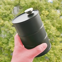 미니 파라핀 오일랜턴 750ml 등유통 제리캔 휘발유통, 밀리터리 그린