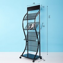 팜플렛 케이스 전단지 철재 잡지 꽂이 진열대 선반DIY 디스플레이 진열대 거치대, 옵션13