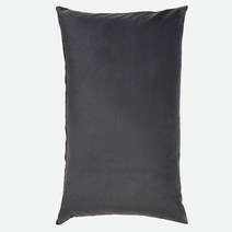 이케아 쿠션커버 다크그레이 40x65cm 소파 허리 의자 등받이 카바 속쿠션제외