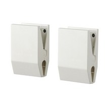이케아 토테보 자석클립2P 화이트 4.5x3x7cm ABS, 없음