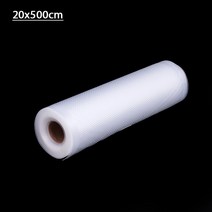 500cm Kitchen Food Vacuum Bag Compressed Sealer Saver Storage Packaging Reusable Rolls Accessories, [01] L