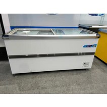 정육점 냉장고 쇼케이스 슈퍼마켓 평대 냉동고 고기 대형 마트 정육 코너 냉동 진열, 딥 아일랜드 1.5
