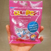 졸리팝 무설탕 막대사탕 딸기 40g, 1개