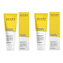 어큐어 Acure Superfruit and Chlorella 성장 팩터 오가닉 자연 페이스 워시 클렌저 100ml(4온스) 2팩