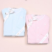 에뜨와 베베7부우주복 민트+핑크 07Q3 17507(쌍둥이 우주복)