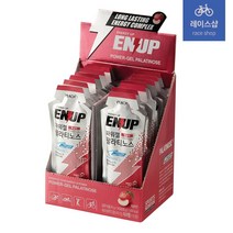엔업 파워젤 팔라티노스 복숭아 14포 1박스 자전거 등산 마라톤 에너지젤, 청포도 14포