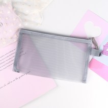 [당일출고 1+1할인 무배] 화장품 정리 파우치 여행 용품 블랙 오로라 여자 케이스 필통 캔디플래닛