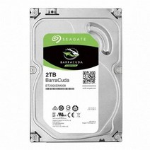 씨게이트 바라쿠다 HDD SATA3 7200rpm 256M 2TB ST2000DM008