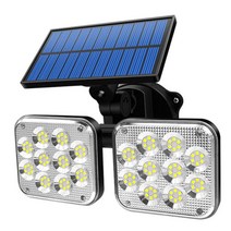 쏠라 태양광 LED가든라이트 외벽등 테라스 센서등 2개, 더 바른 본상품선택