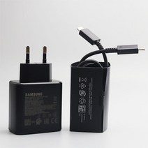 삼성 호환-S20 S22 울트라 45W 오리지널 초고속충전기 PD 급속 어댑터 갤럭시 S20Plus 노트 10 + A90 탭 S7, 04 eu 충전r add cable