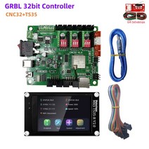 레이저 각인기 마킹기 GRBL 32 비트 컨트롤러 브레이크 아웃 보드 확장 카드 MKS TS35-R 디스플레이 CNC3018 업그레이드 키트 cnc 조각 기계, [05] CNC32-TS35, 05 CNC32-TS35