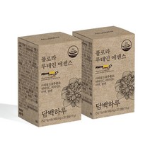 담백하루 플로라 루테인 에센스 60캡슐 2개월 2박스 DSM 플로라글로 비타민C 비타민E 아연 셀렌, 2개