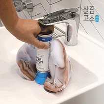살림고수 포밍 세면대팡 배수구팡 세면대막힘 뚫기 배수구 청소 머리카락 제거기, 10+10