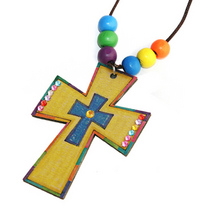 에코에듀 교회 만들기 키트 십자가목걸이 여름성경학교, 1개
