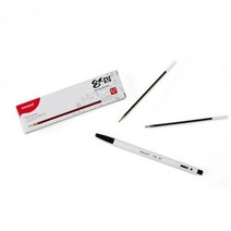 셀러허브 생활리빙 12p 0.7mm 볼펜심(흑)/문구점판매용 팬시점, 기본