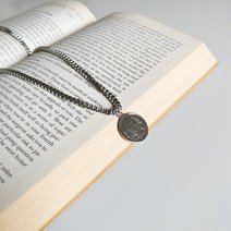 코코로맨틱 원형 써지컬스틸 남자 목걸이 10종