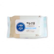 소형 휴대용 파우치형 하늘선물물티슈(30매 유아 홍보 아기 판촉 리필), 상세페이지 참조, 상세페이지 참조