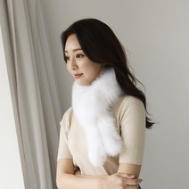 MBF-709 집게폭스밍크 큐티 자석 폭스 목도리