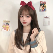하이유니 알렉산드라 롱 헤어 통가발 57cm, 허니브라운 - 통가발+거치대+가발망