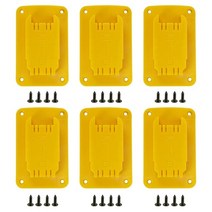 공구 캐비넷 Dewalt 20V/60V 라우터 네일러 톱 드릴 도구 용 공구 홀더 교체 M18 마운트/벽 걸이 (6 팩)