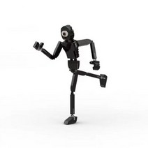 로블록스 레인보우프렌즈 호환블럭 피규어, 블랙맨 176pcs