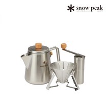 [해외]스노우피크 필드 바리스타 세트 캠핑 CS-115SET, 단품