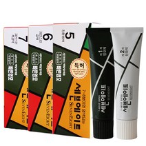 동성제약 세븐에이트 새치 염모제, 5호 진한밤색, 5개