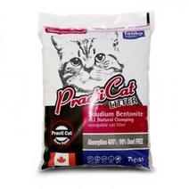 태비탑퍼 프락티캣 장미향 10L(7kg) 고양이 응고형 모래, 단품