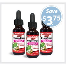 Nutridom Oregano with MCT Oil Drops 30 ml - 3 PACK 뉴트리돔 오레가노 오일 오레가노오일 오레가노오일 3병
