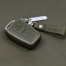 이지스오토랩 쌍용 토레스 티볼리 스마트 키홀더 키케이스 스마트키홀더, 리츠S SS-F-02(올리브), 스트랩각인추가함