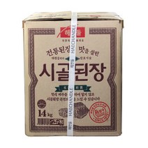 CJ백설 명품시골된장14kg/해찬들/된장/고추장/쌈장/초고추장, 명품시골된장14kg