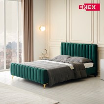 에넥스 ExB32 생활방수 패브릭 벨벳 원단 침대 프레임 슈퍼싱글 SS 그레이 블루 그린, ExB32 침대프레임(그레이)