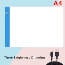테블릿 드로잉 elice a2 a3 a4 a5 ultra thin led drawing, A4 블루, 협력사