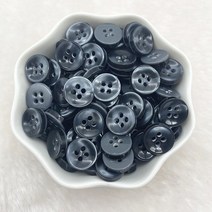 예쁜단추 코트 똑딱이 수입 보석 금장 단추 50pcs 12mm 컬러 수지 고양이 눈 단추 pearllight 그릇 모양 네 눈 단추 웨딩 장식 바느질 액세서리, 44, 44