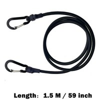 아웃도어 수화물 달아서 여행 가방 포장 안전 고정 줄 자전거 텐트 끈, 06 59inch Elasticity
