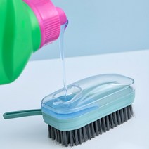 지엔무역 ASSARE 신발 운동화 세척솔 다용도 세탁솔 청소 브러쉬 세제브러쉬 청소솔, 블루