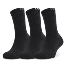 언더아머 3P 양말 1358345-001 US 코어 크루 삭스, s_sn_1358345_001 LG